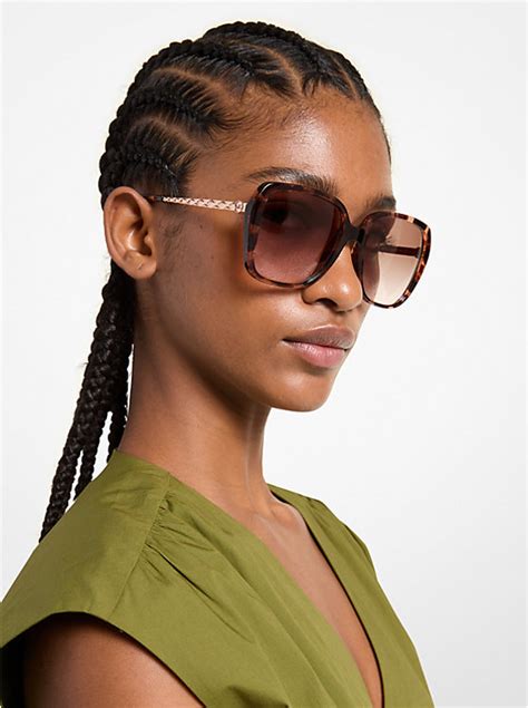 brille michael kors gold|Albany Sunglasses .